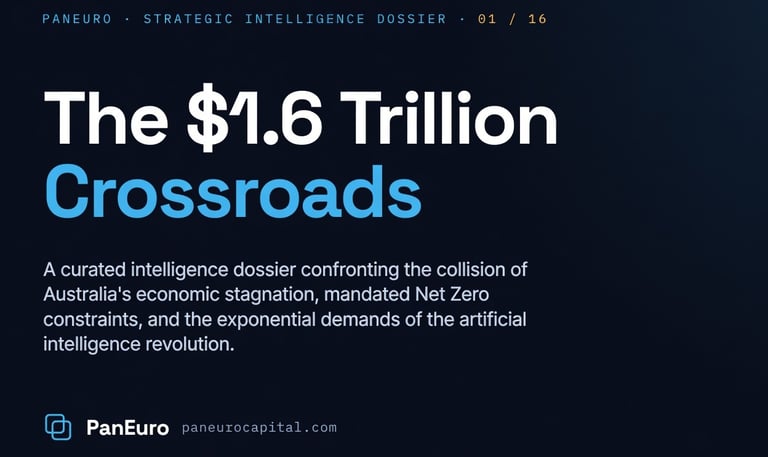 Australia's 1.6 trillion dollar crossroads